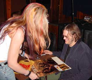 Matthew Sweet signing